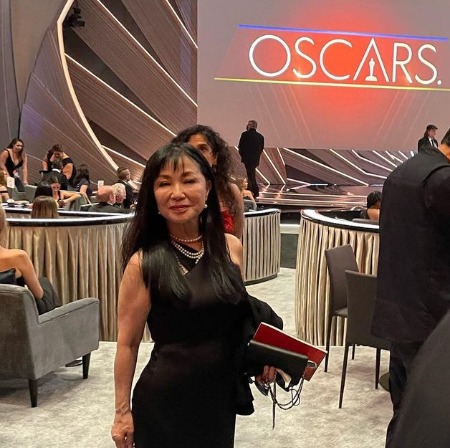 Norika Watanabe attended the Oscars Awards Ceremony.  